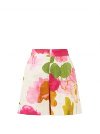 Good Butt floral cotton-stretch shorts at Matches