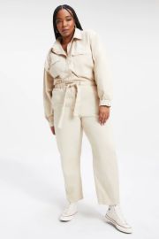 Good Cinched Waist Jumpsuit by Good American at Good American