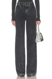 Good Skate Wide Leg Crystal Jeans at Revolve