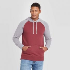 Goodfellow & Co aat Target Colorblock Fleece Pullover Hoodie at Target