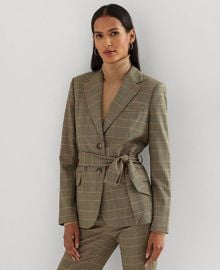 Goop G Label Plaid Print Blazer at Macys