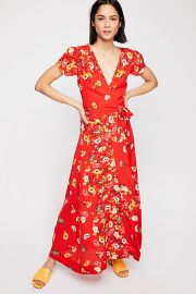 Gorgeous Jess Wrap Dress at Free People