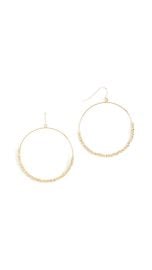 Gorjana Laguna Drop Hoops at Shopbop