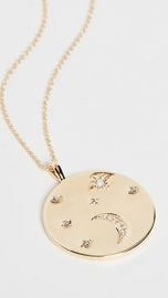 Gorjana Luna Coin Pendant Necklace at Shopbop