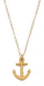 Gorjana anchor necklace at Shopbop