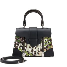 Goyard Black And Green Goyardine Canvas And Clamecy Cowhide Lettres Camouflage Sagon Structur Mini Bag 2023 Available For Immediate Sale At Sothebys at Sothebys