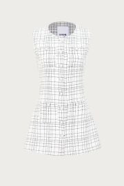 Grace Dress White Tweed SAME at Same