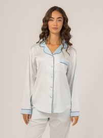 Grace PJ Long Sleeve Set (Cloud) at Keleigh Teller