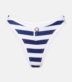 Grace striped bikini bottoms at Mytheresa