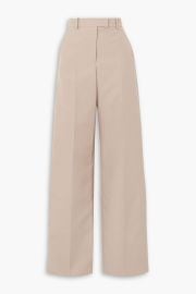 Grain De Poudre Wool Straight Leg Pants at The Outnet