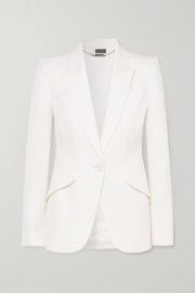 Grain de poudre wool blazer at Net a Porter