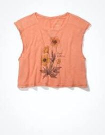 Graphic Muscle Tank Top at American Eagle