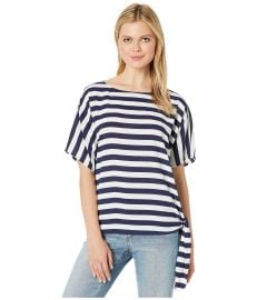 Graphic Stripe Side-Tie Tee at Zappos