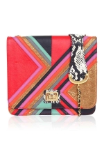 Graphic satchel by Angel Jackson at Angel Jackson