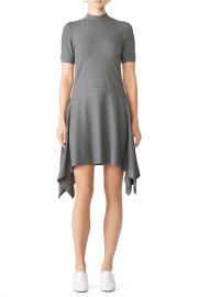 Graphite Ribbed Dress by Susana Monaco for 40 Rent the Runway at Rent the Runway