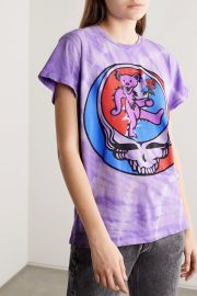 Grateful Dead distressed printed cotton-jersey T-shirt at Net A Porter