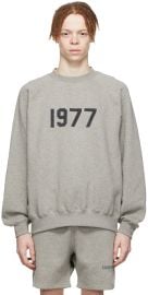 Gray Cotton Sweatshirt at Ssense