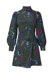 Green Clarisse Dress by Tanya Taylor Rent the Runway at Rent the Runway