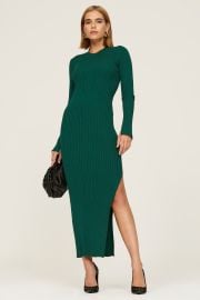 Green Midi Sweater Dress by Marina Moscone Collective Rent the Runway at Rent the Runway