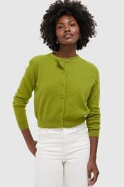 Green Riley Cashmere Cardigan Tuckernuck at Tuckernuck