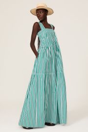 Green Stripe Maxi by Plan C for 245 Rent the Runway at Rent the Runway