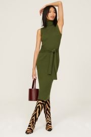 Green Turtleneck Sweater Dress by TOCCIN X RTR for 45 Rent the Runway at Rent The Runway