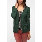 Green cardigan like Elenas at Urban Outfitters at Urban Outfitters