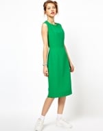 Green dress from ASOS at Asos