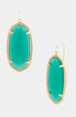 Green drop earrings by Kendra Scott at Nordstrom