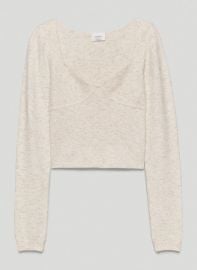 Greer Sweater in Heather Birch by Wilfred at Aritzia