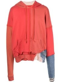 Greg Lauren Fragment Patchwork Hoodie - at Farfetch