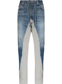 Greg Lauren Panelled Straight leg Trousers at Farfetch