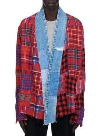 Greg Lauren Plaid Boxy Gl1 at H. Lorenzo