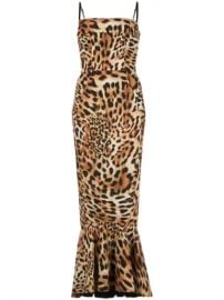 Greta Constantine Leopard Print Midi Dress - Farfetch at Farfetch