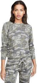 Grey Camo Raglan Sweatshirt at Amazon