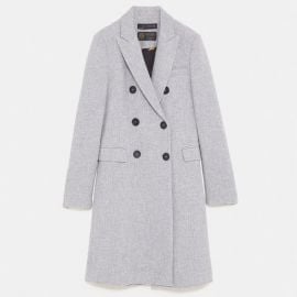 Grey Coat at Zara