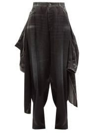 Grey Oversized jacket-hybrid trousers  Balenciaga  FASHION US at Matches