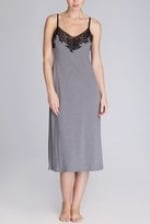 Grey and black gown by Natori at Natori