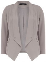 Grey draped blazer at Dorothy Perkins at Dorothy Perkins