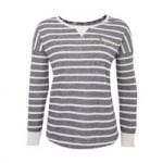 Grey faded stripe sweatshirt like Rachels at Newlook