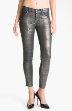 Grey metallic jeans like Lemons at Nordstrom