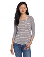 Grey striped tee by Splendid at Amazon