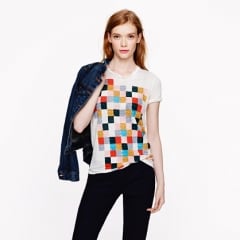 Grid Block Tee at J. Crew