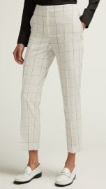 Grid Plaid Tailored Trouser by Argent at Argent