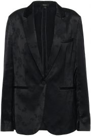 Grinson satin-jacquard blazer at The Outnet