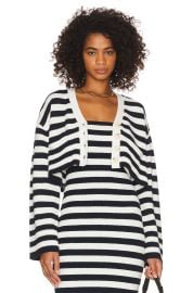 Grlfrnd Ragnar Striped Boxy Cardigan at Revolve