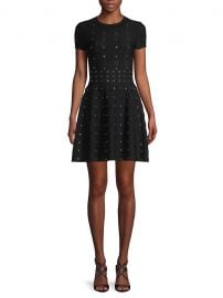 Grommet Laser Cut Smocked Fit-&-Flare Dress at Saks Fifth Avenue