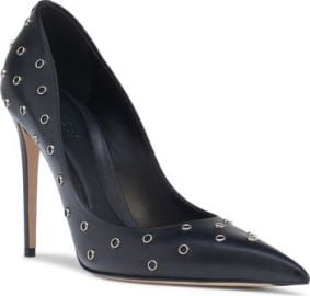 Grommet Pointed Toe Pump at Nordstrom
