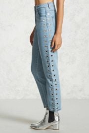 Grommet Side Jeans by Forever 21 at Forever 21