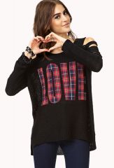 Grunge Girl Love Sweater at Forever 21